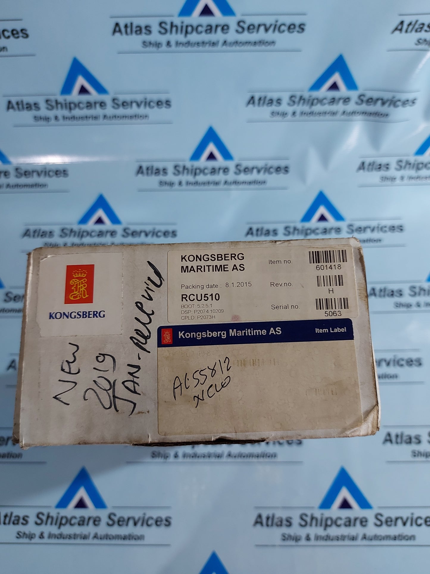 KONGSBERG RCU510 REMOTE CONTROLLER UNIT 601418 REV.G