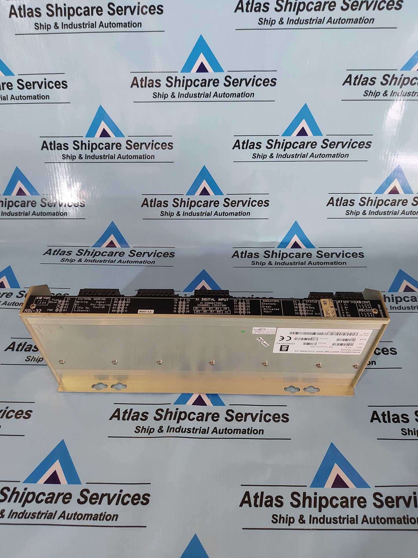 KONGSBERG RDI-32 8100154 REMOTE DIGITAL INPUT MODULE REV.F3