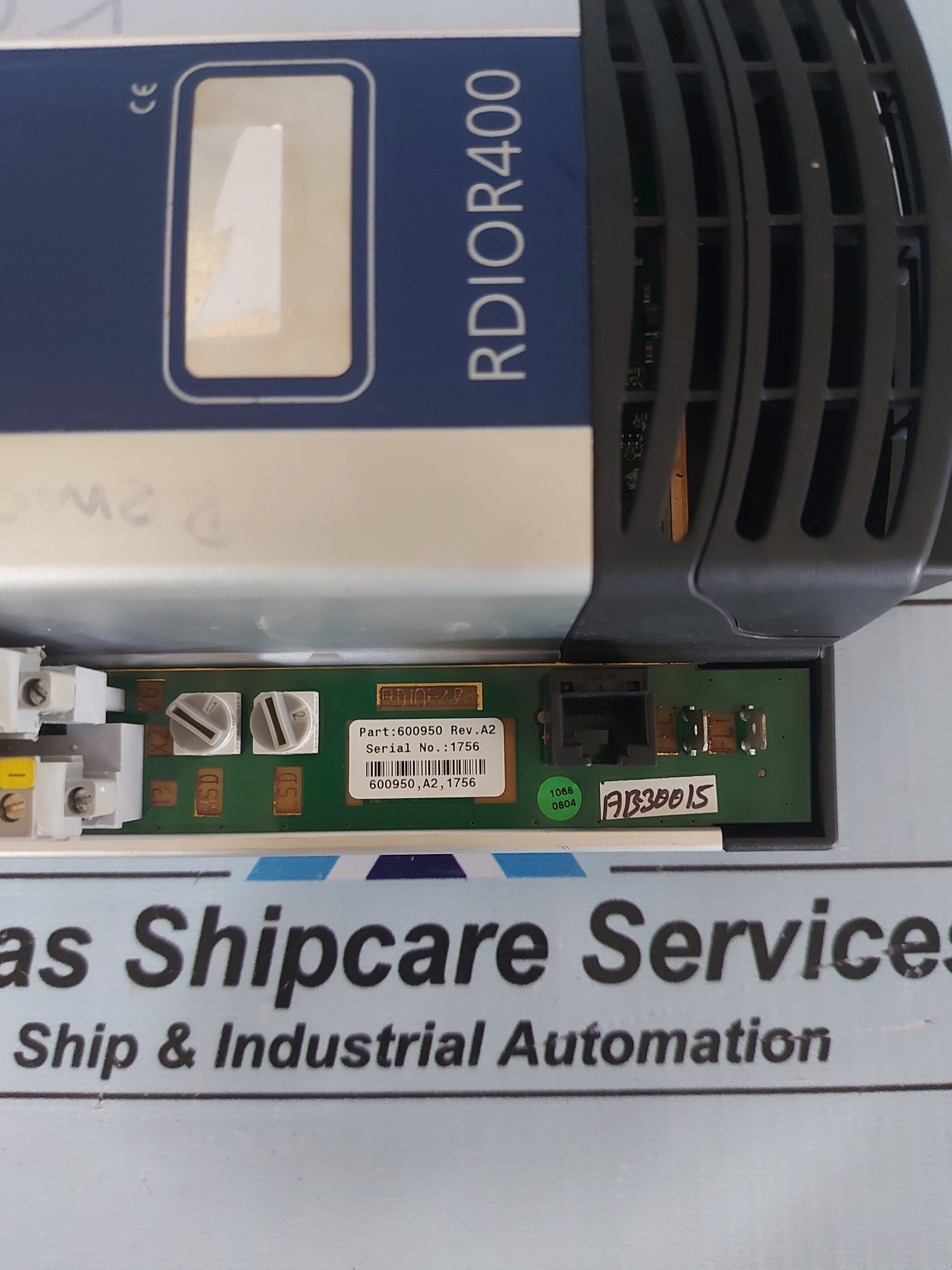 KONGSBERG RDIOR400 REMOTE DIGITAL UNIT 600950 REV.A2