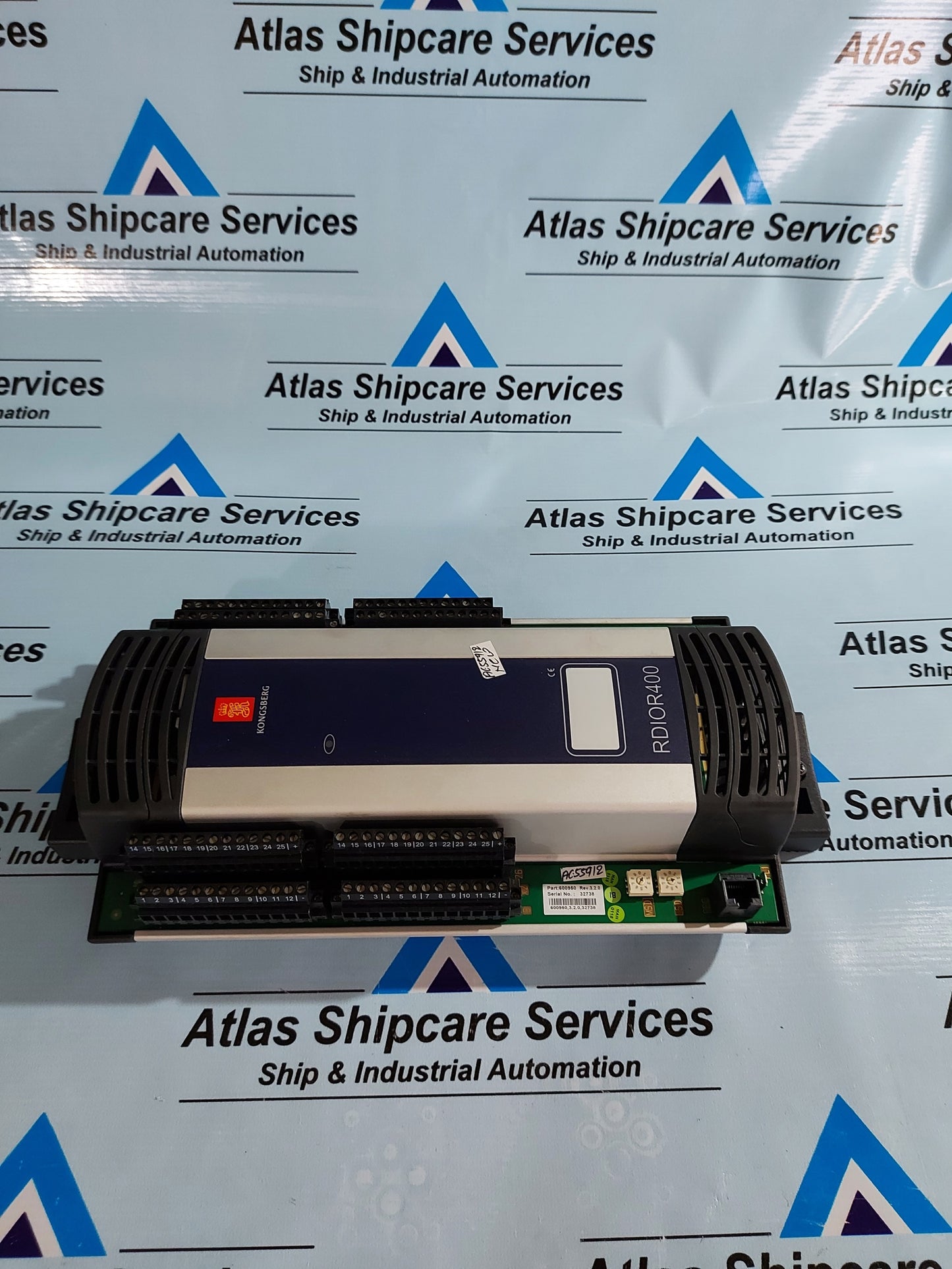 KONGSBERG RDIOR400 REMOTE INPUT/OUTPUT MODULE 600950 REV.3.2.0