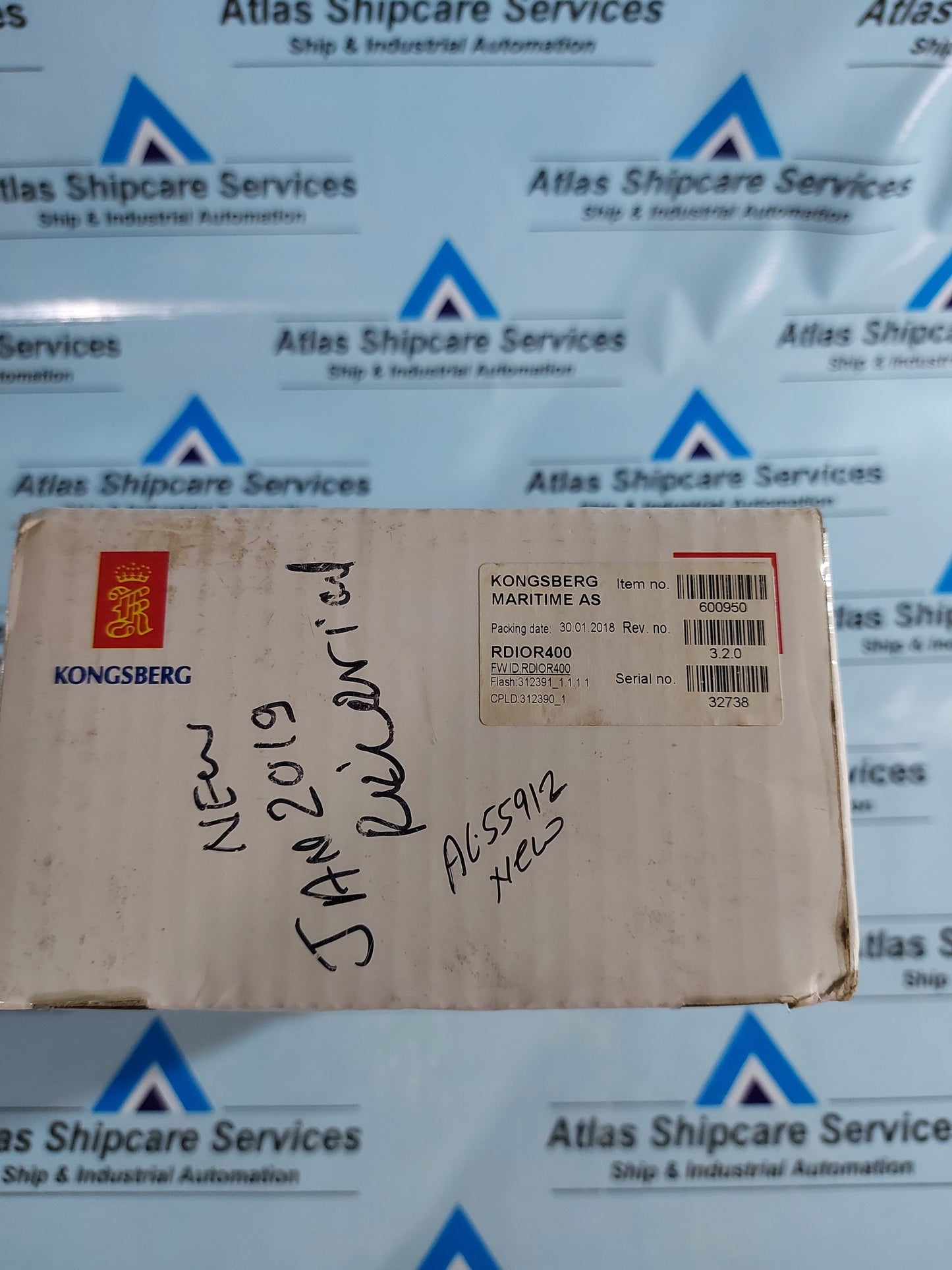 KONGSBERG RDIOR400 REMOTE INPUT/OUTPUT MODULE 600950 REV.3.2.0