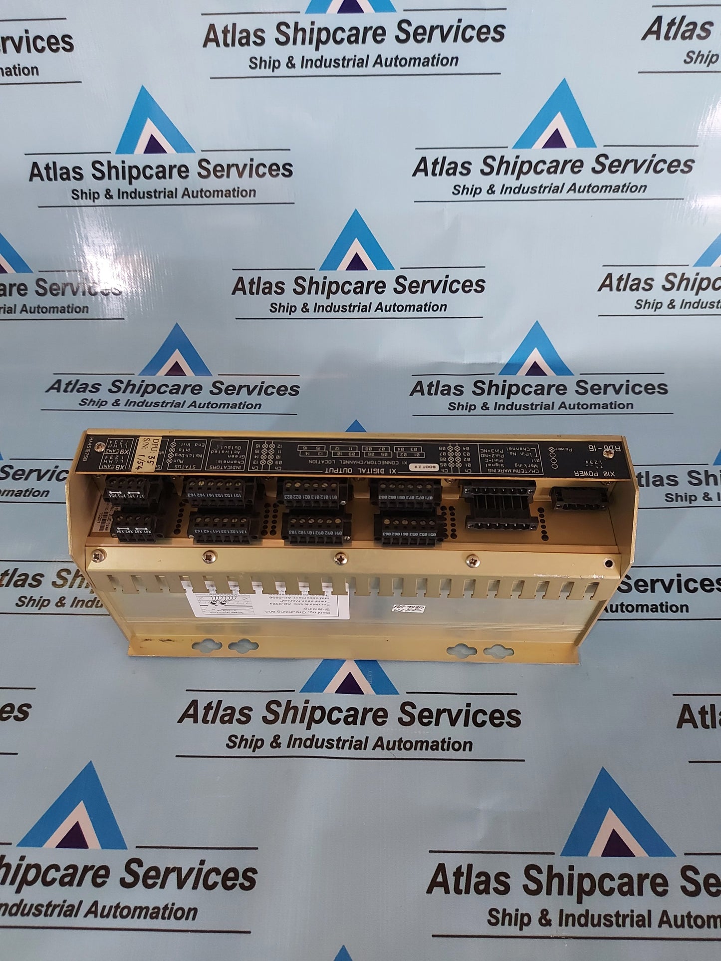 KONGSBERG RDO-16 8100155 REMOTE DIGITAL OUPUT MODULE REV.F
