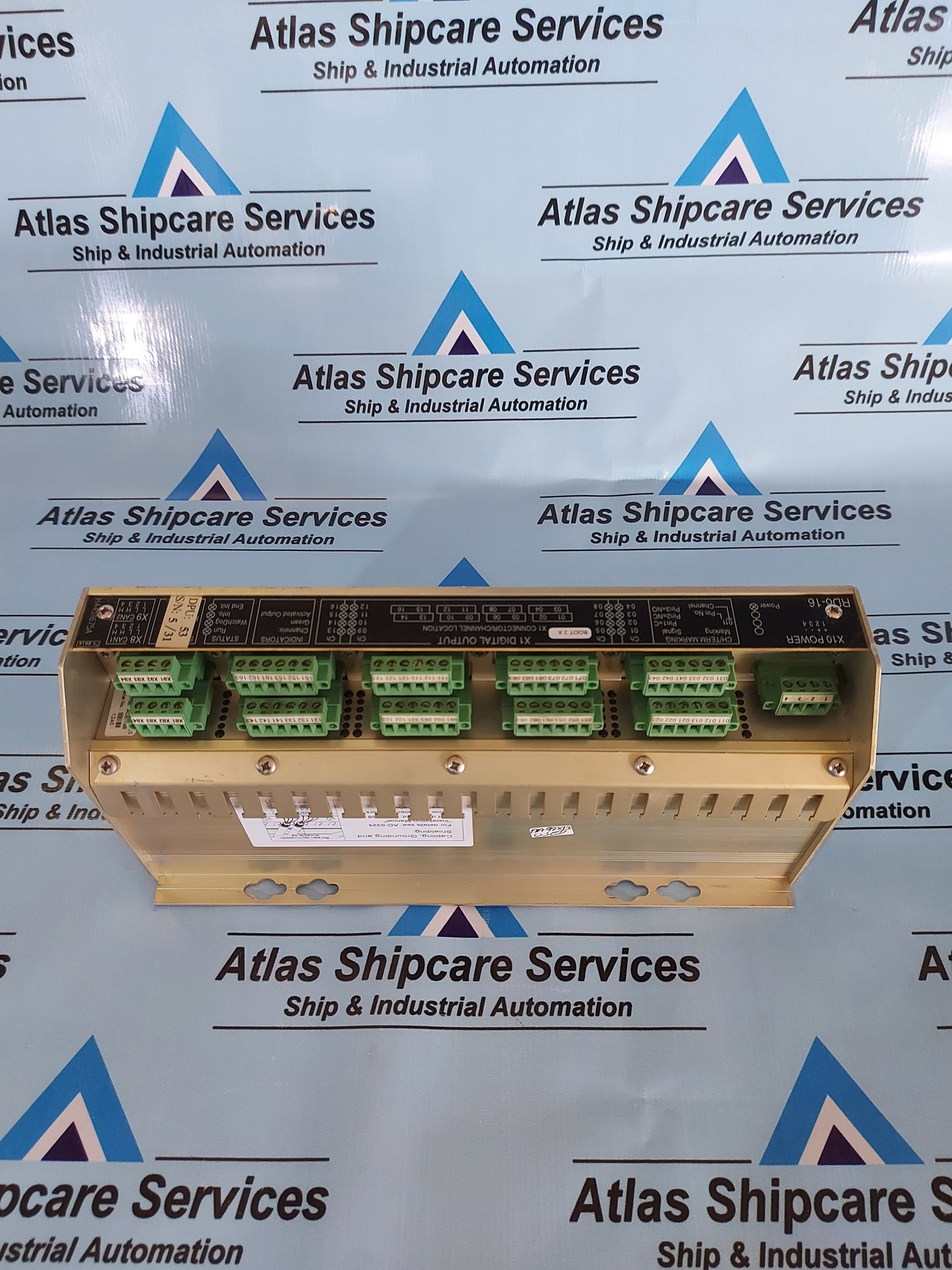 KONGSBERG RDO-16 8100155 REMOTE DIGITAL OUPUT MODULE REV.C5