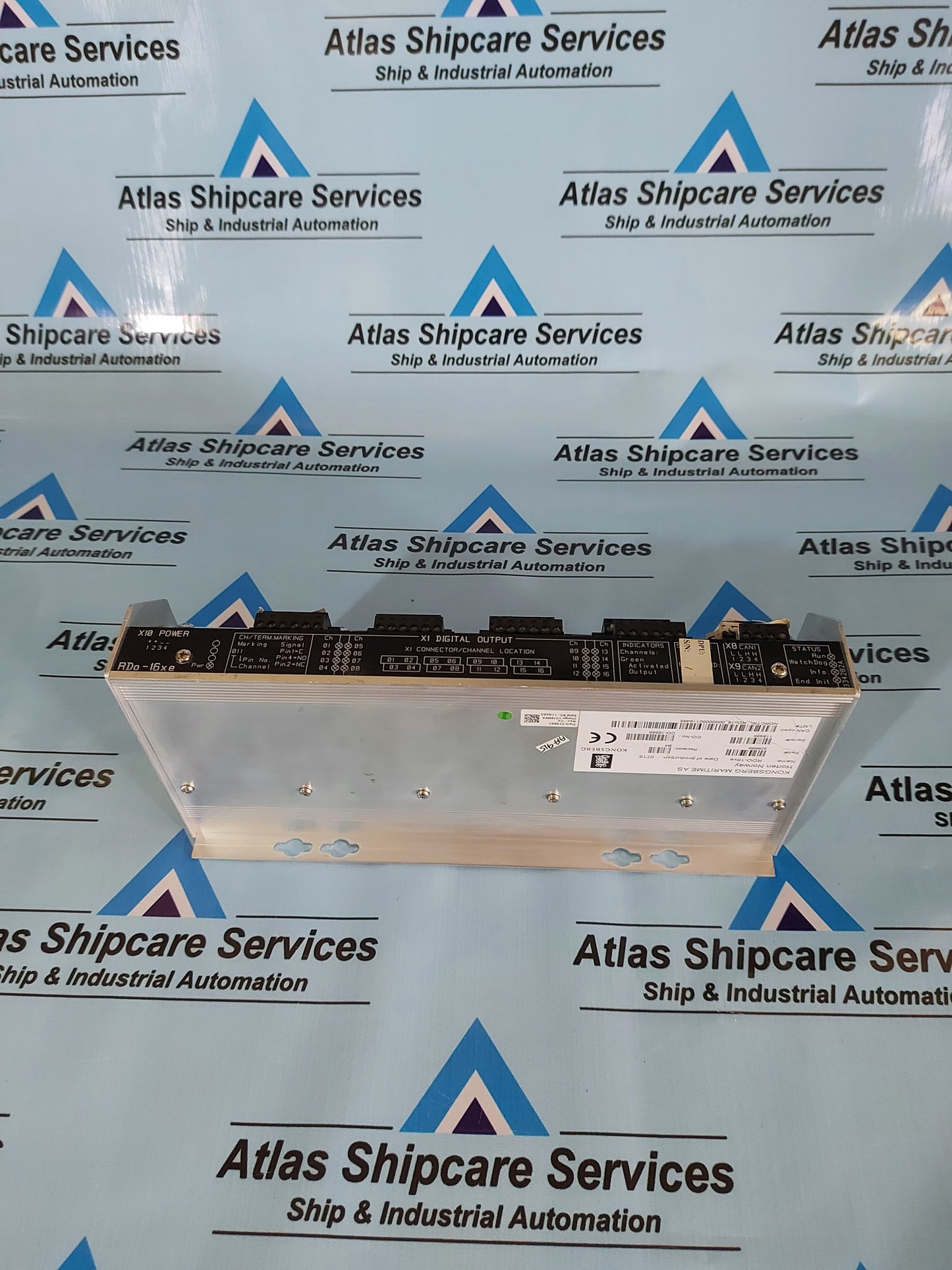 KONGSBERG RDO-16xe 329699 REMOTE DIGITAL OUTPUT MODULE REV.B4