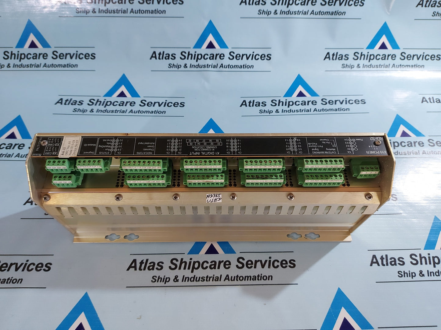 KONGSBERG RDi-32 8100154 REMOTE DIGITAL INPUT MODULE REV.D
