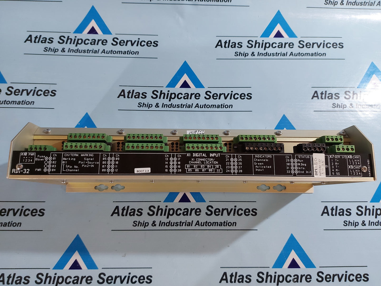 KONGSBERG RDi-32 8100154 REMOTE DIGITAL INPUT MODULE REV.F5