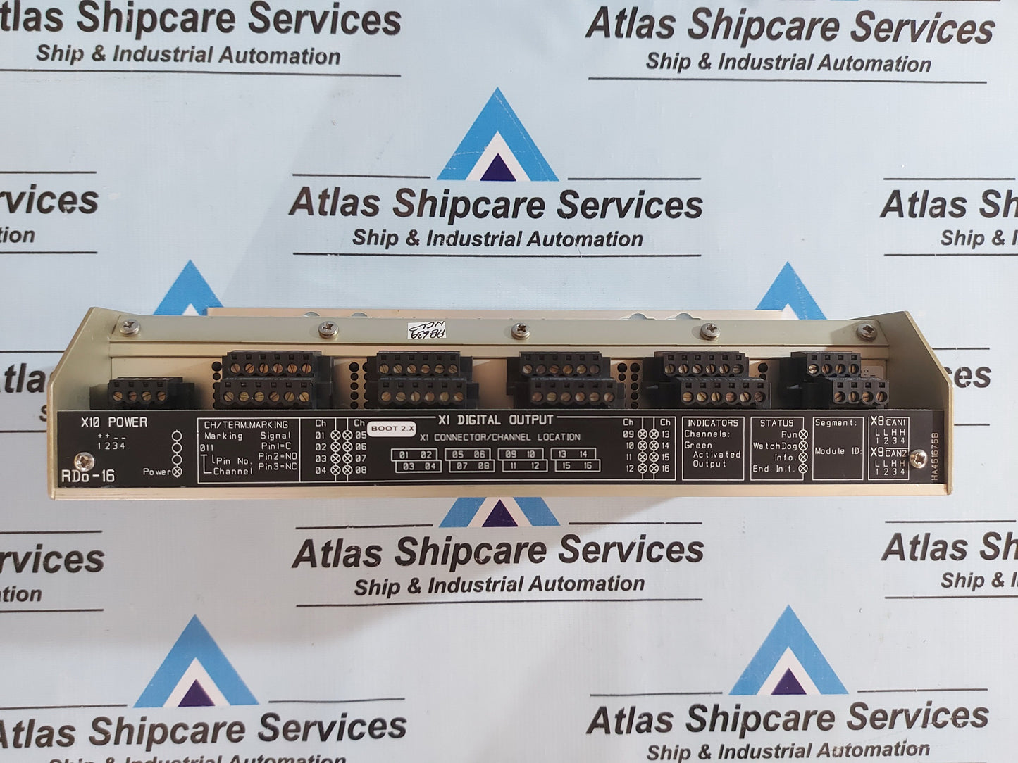 KONGSBERG RDo-16 8100155 REMOTE DIGITAL OUTPUT MODULE REV.E1