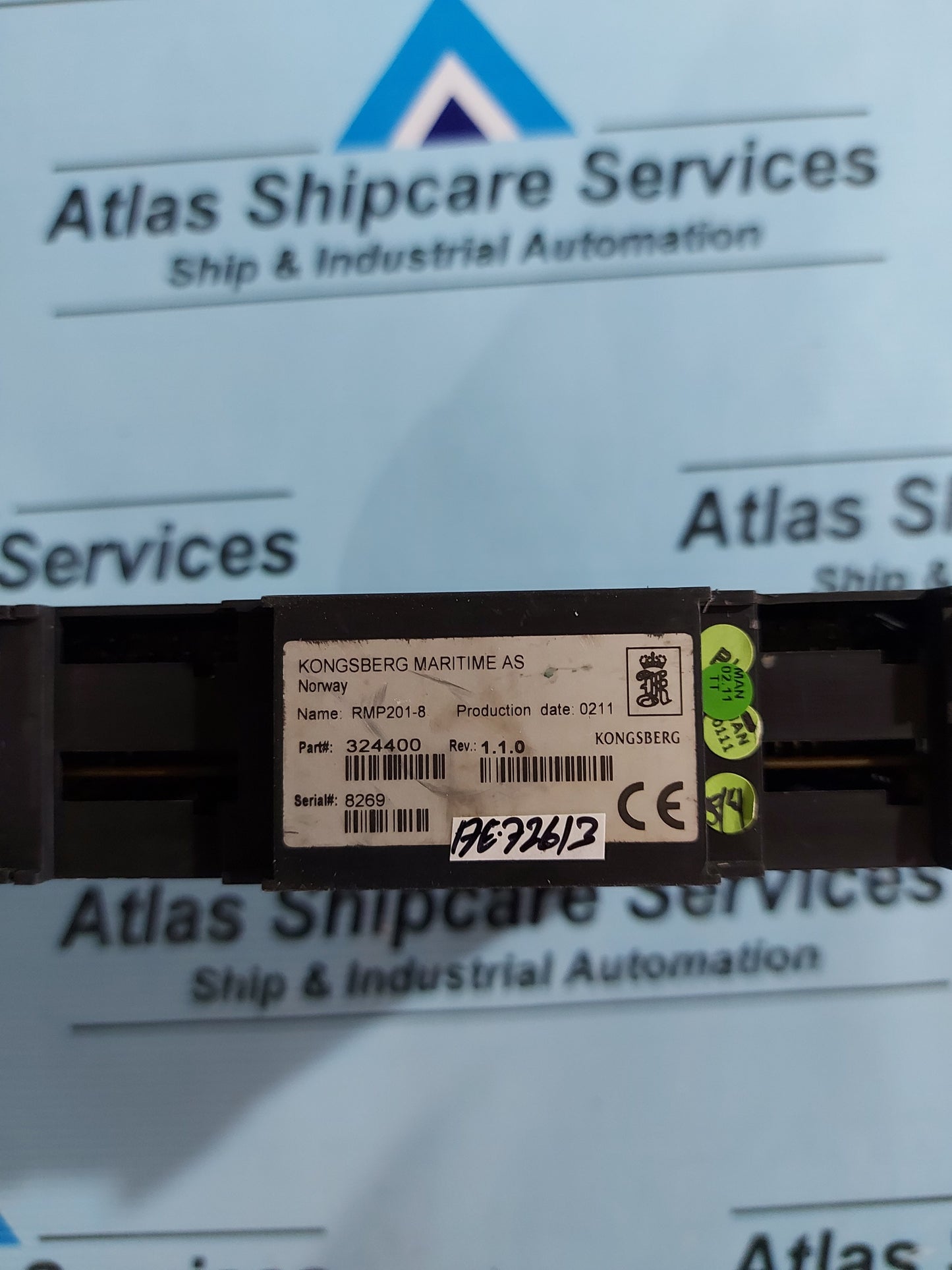 KONGSBERG RMP201-8 REMOTE MULTI-PURPOSE INPUT/OUTPUT MODULE 324400