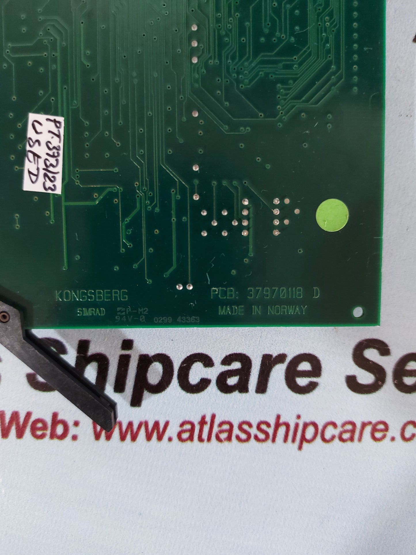 KONGSBERG SIMRAD AI400 ANALOG INPUT PCB CARD 37970092 B