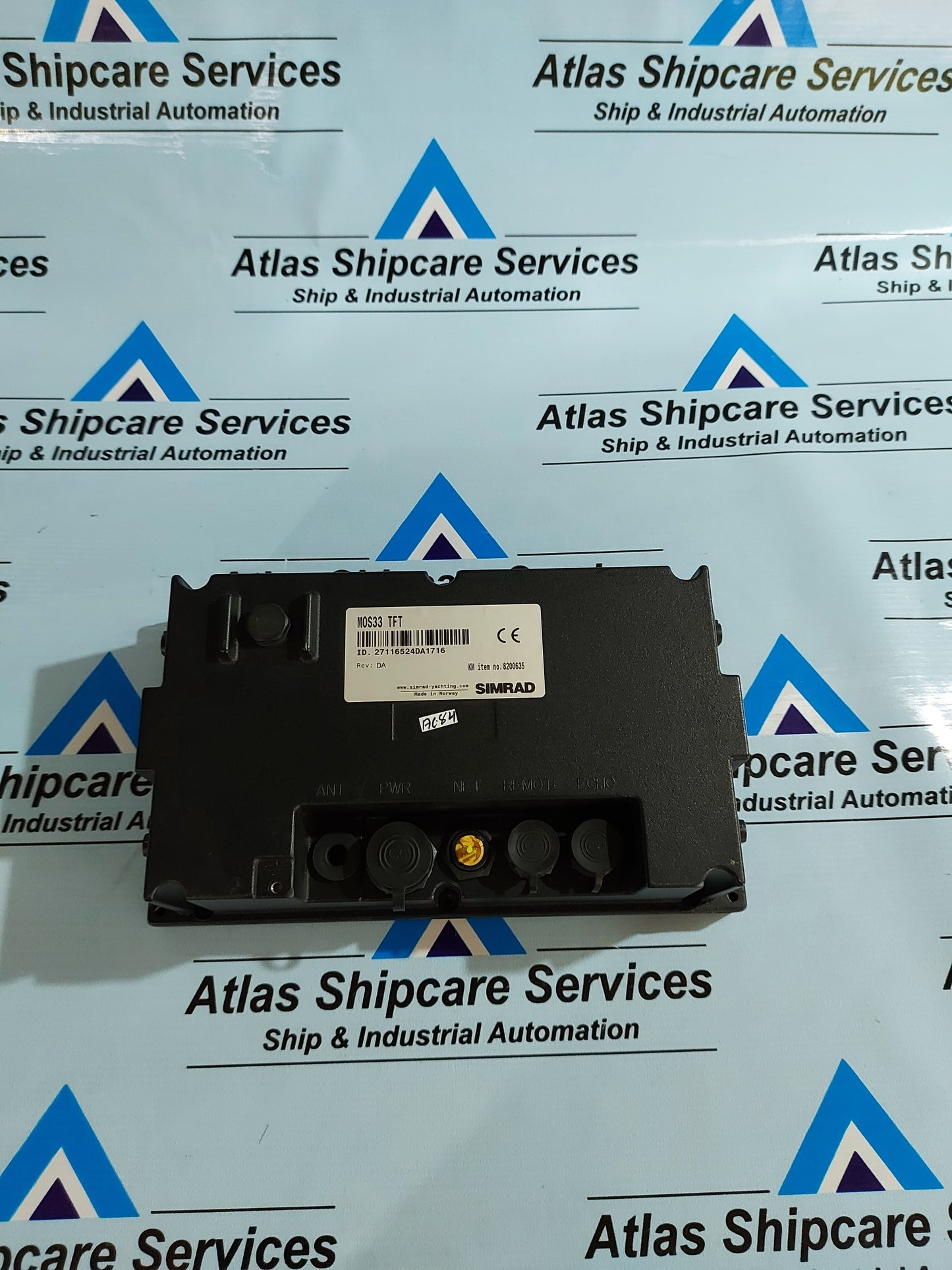 KONGSBERG SIMRAD MOS-33 TFT MIDI OPERATOR STATION P/N 8200635