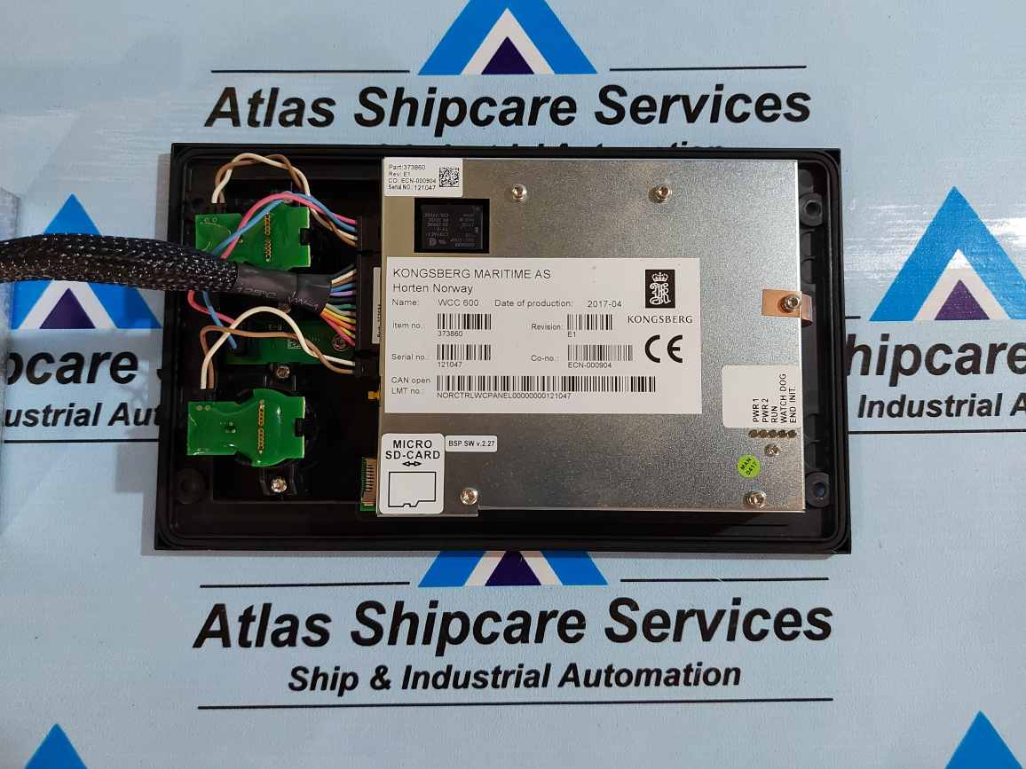 KONGSBERG WCC 600 WATCH CALL PANEL REV.E1