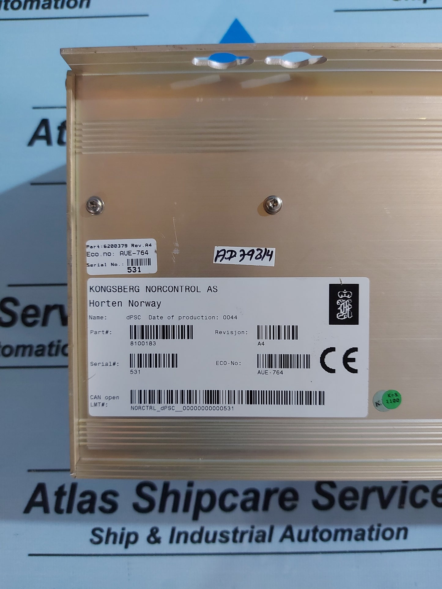 KONGSBERG dPSC 8100183 MODULE REV.A4