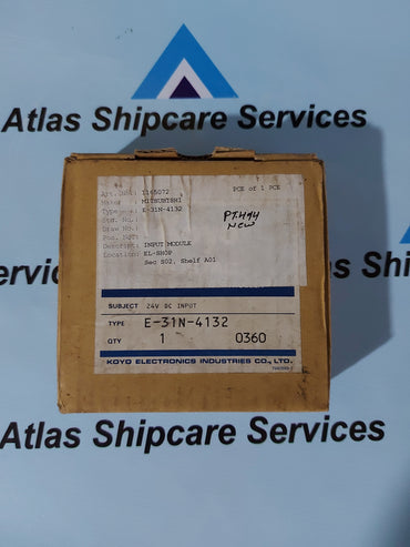 KOYO KOSTEC E-31N-4132 PROGRAMMABLE CONTROLLER