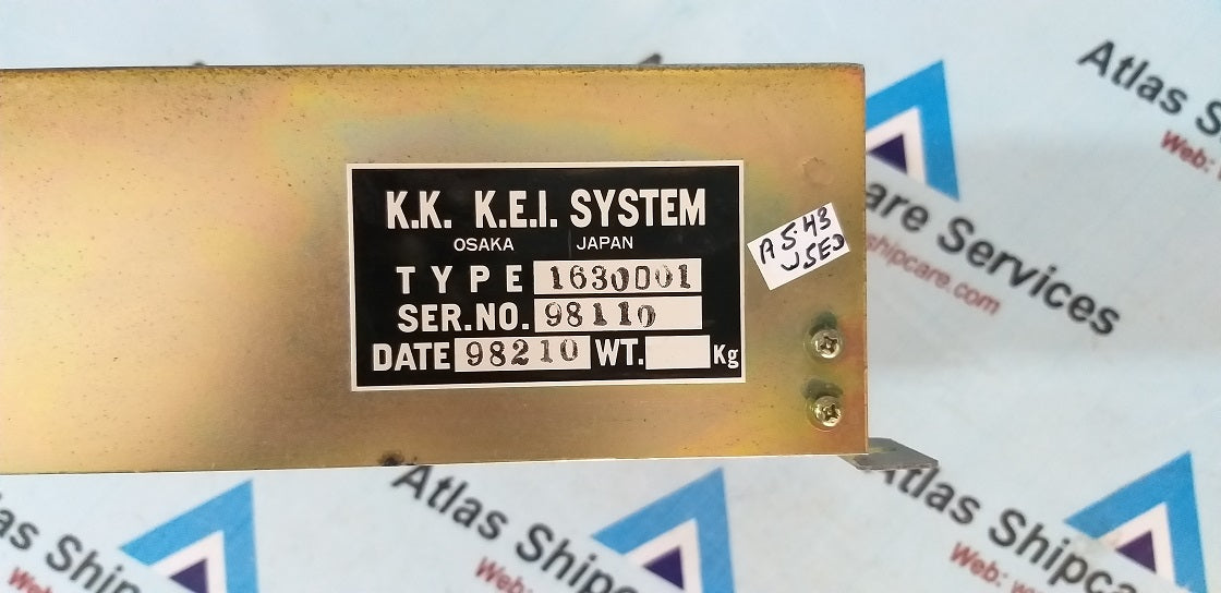 Kei System 1630D01 Power Supply