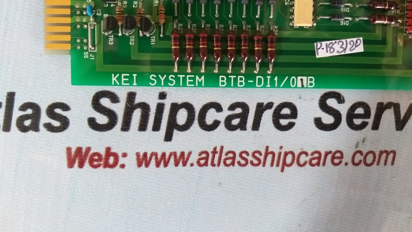 Kei System BTB-DI1/01B Pcb Card