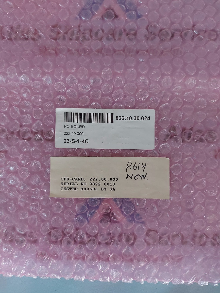 Kockumation 222.00.000 CPU Pcb Card