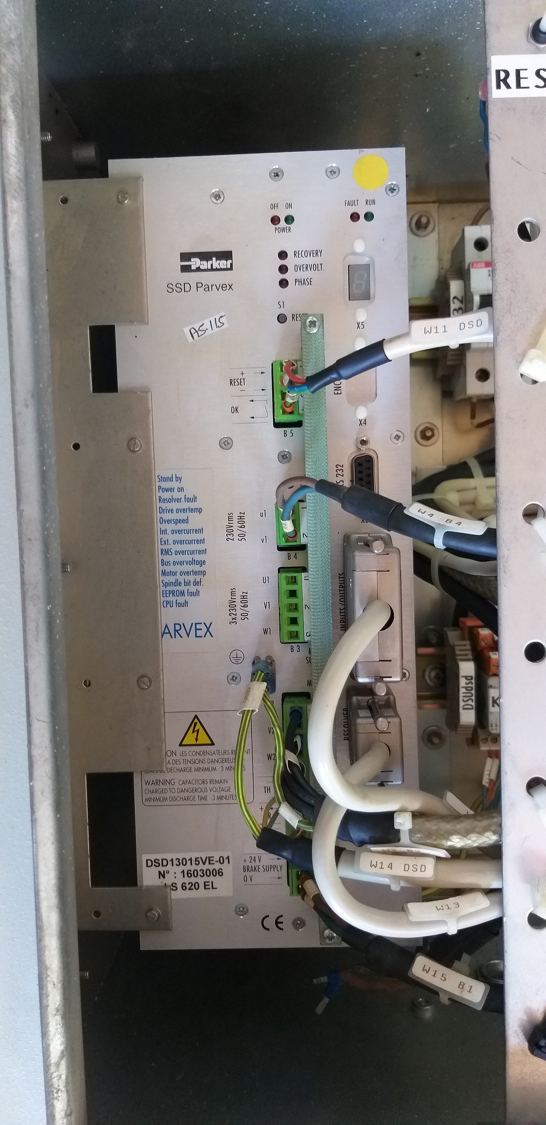 Kongsberg Norcontrol DSU 001 Digital Servo Unit P/N : 810086