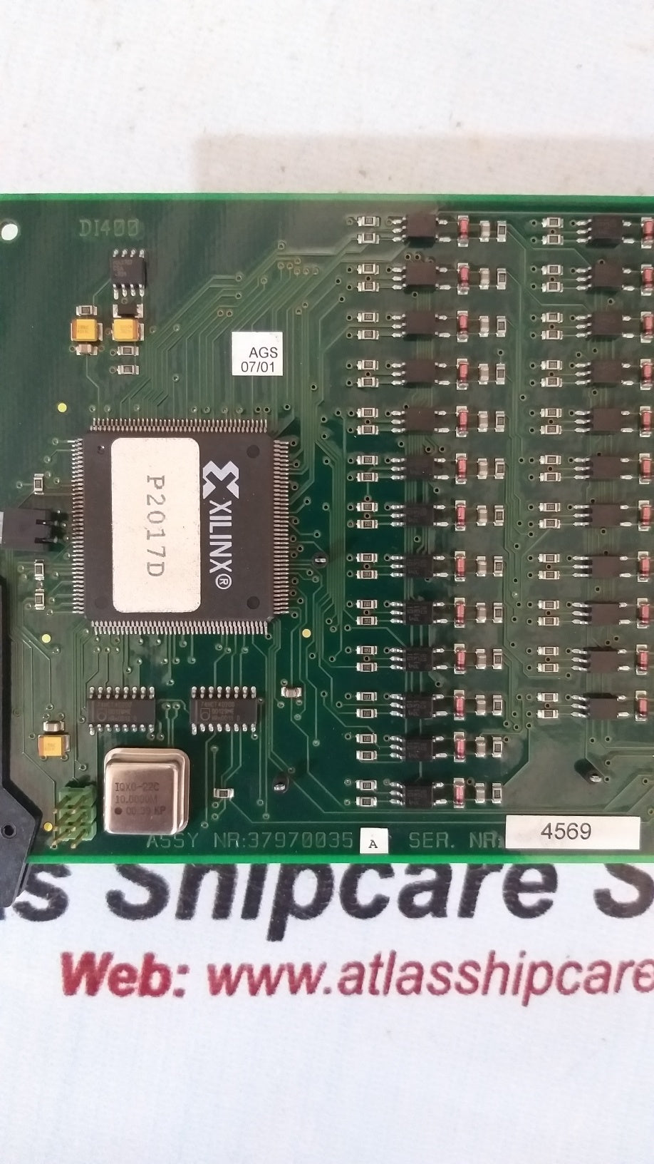 Kongsberg Simrad DI400 37970035 A 32 Channel Digital Input Pcb Card