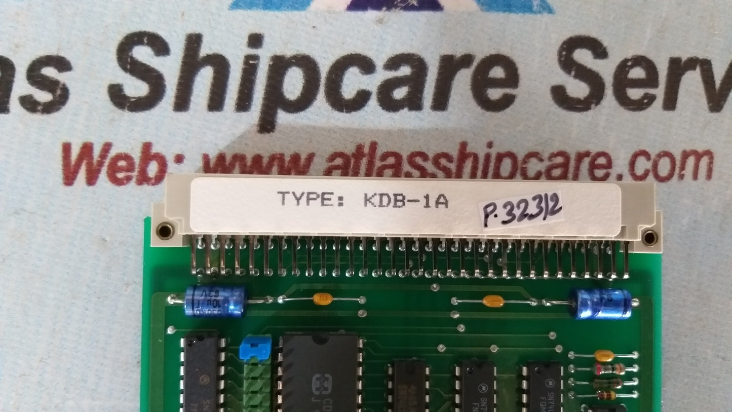 Kongsberg/Autronica KDB-1A 7252-004.0001 Binary Input Card