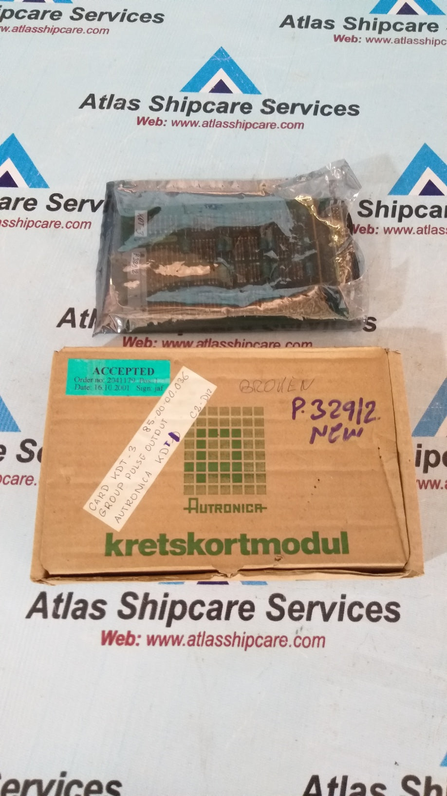 Kongsberg/Autronica KDT-3 7252-036.0000 MSB Circuit Board
