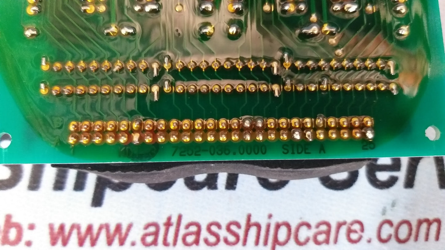 Kongsberg Autronica KDT-3 7252-036.0000 MSB Circuit Board