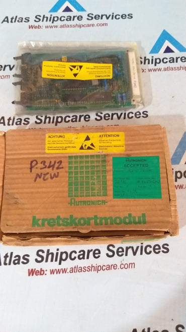 Kongsberg Autronica KDU-1B/16 7252-009.0005 Pcb Card