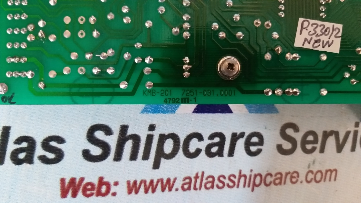 Kongsberg Autronica KMB-201/NL 7251-031.0001 Pcb Card