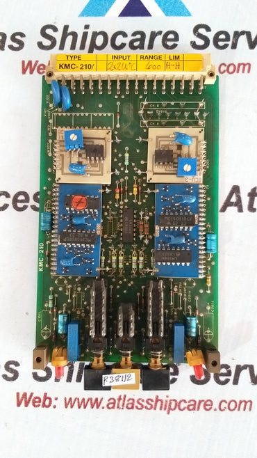Kongsberg Autronica KMC-210/2x2u'C 600 Pcb Card
