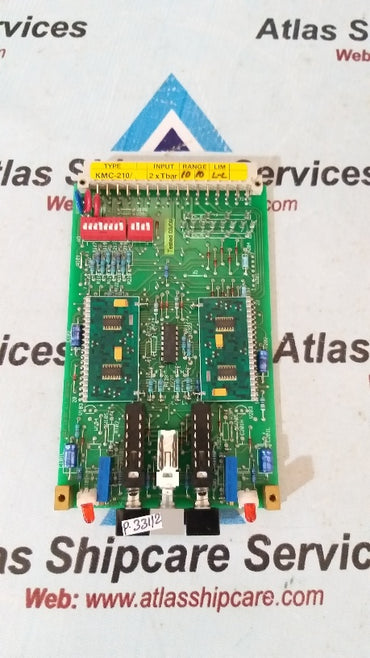 Kongsberg Autronica KMC-210/2xTbar 10 Pcb Card