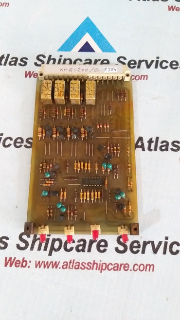 Kongsberg Autronica KMG-200/G 7251-009.0000 Pcb Card