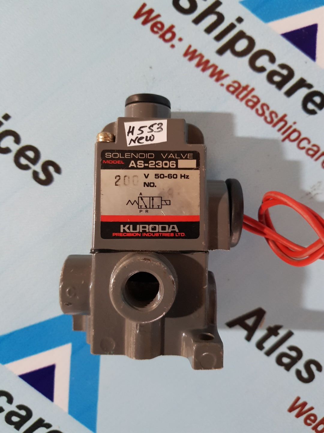 Kuroda AS-2306 Solenoid Valve H553