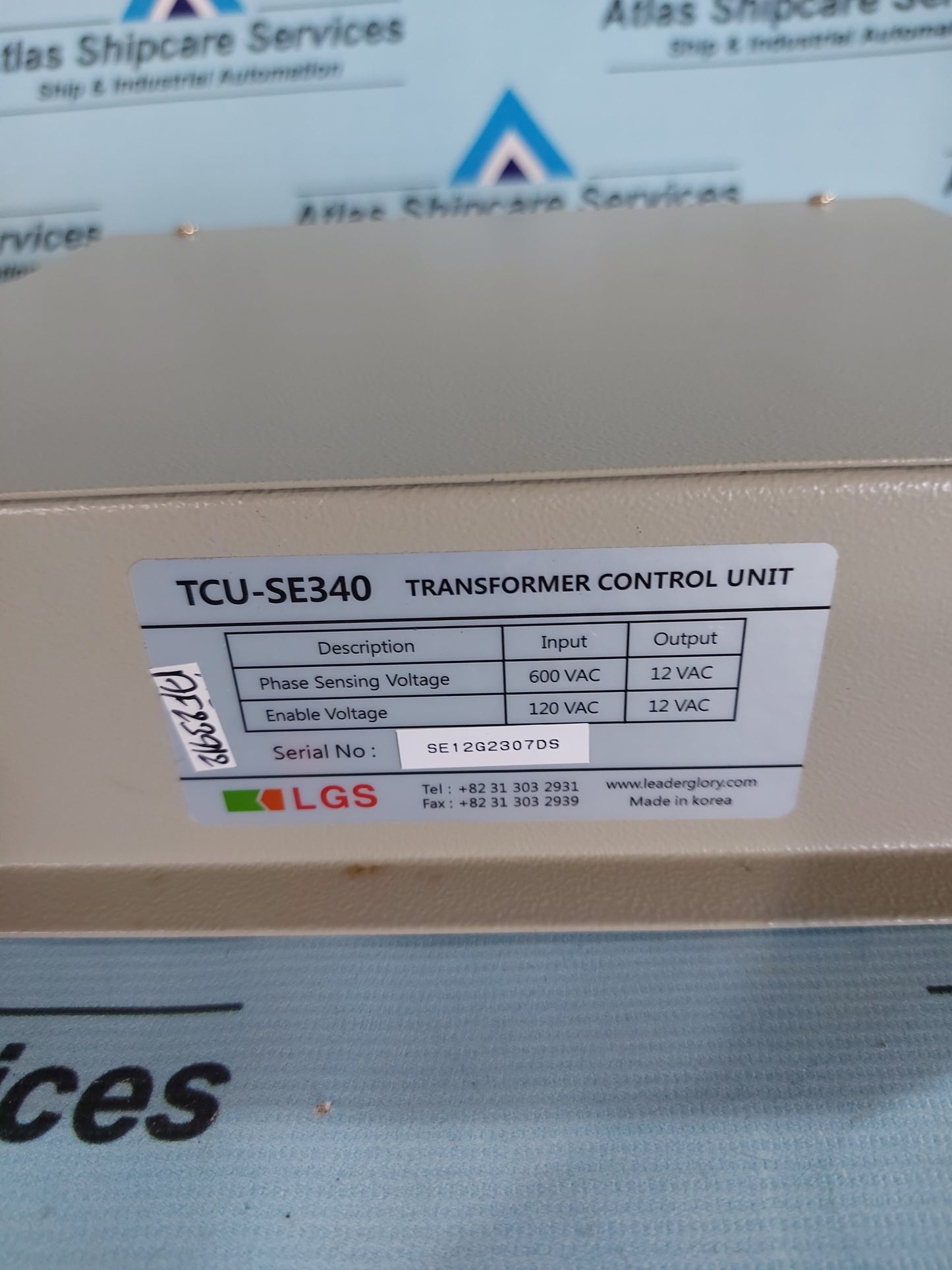 LGS TCU-SE340 TRANSFORMER CONTROL UNIT