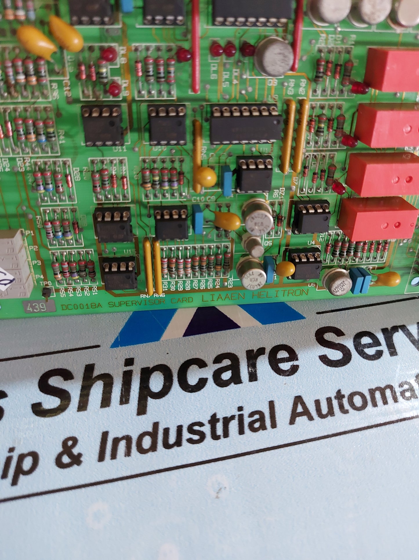 LIAAEN HELITRON DC0018A SUPERVISOR CARD