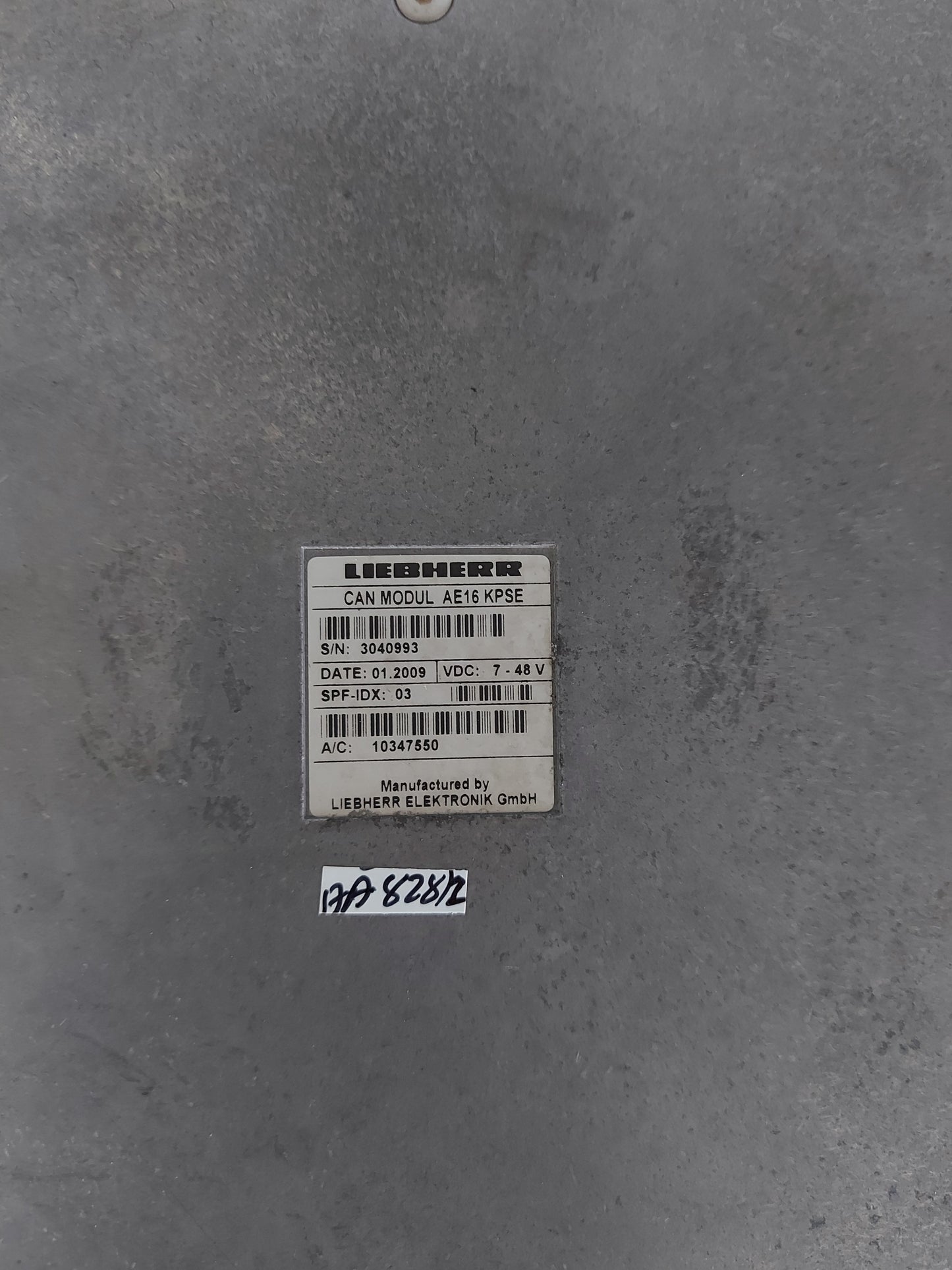 LIEBHERR 10347550 CAN MODULE AE16 KPSE