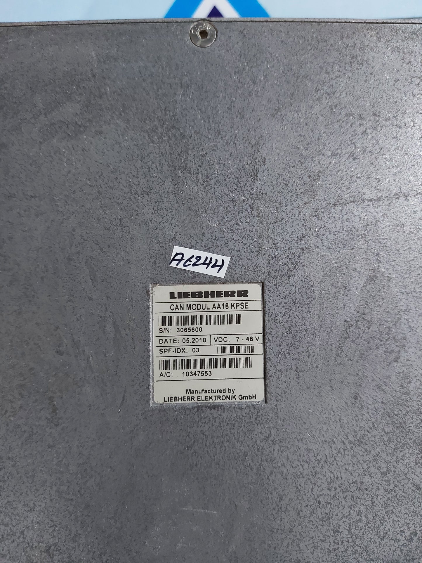 LIEBHERR 10347553 CAN MODULE AA16 KPSE