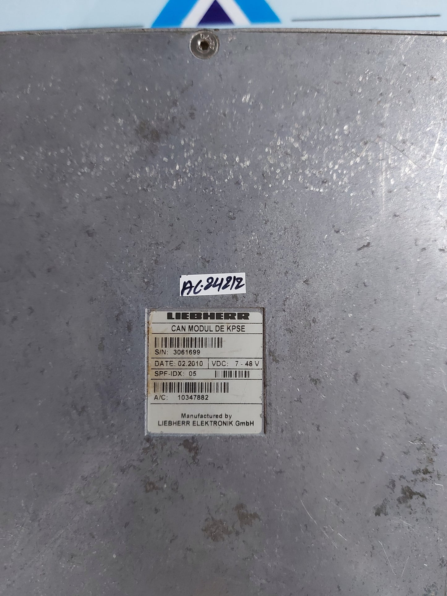 LIEBHERR 10347882 CAN MODULE DE KPSE