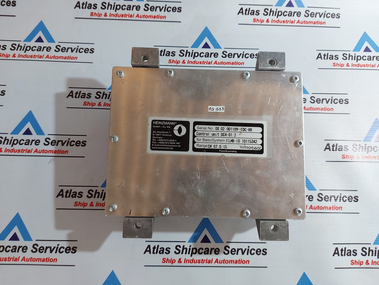 LIEBHERR DC 4-01.2 LC MOTOR CONTROL DEVICE AG533