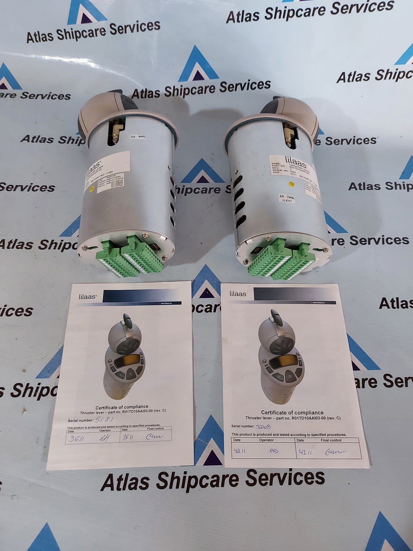 LILAAS R01TD10AAI03-00 THRUSTER LEVER