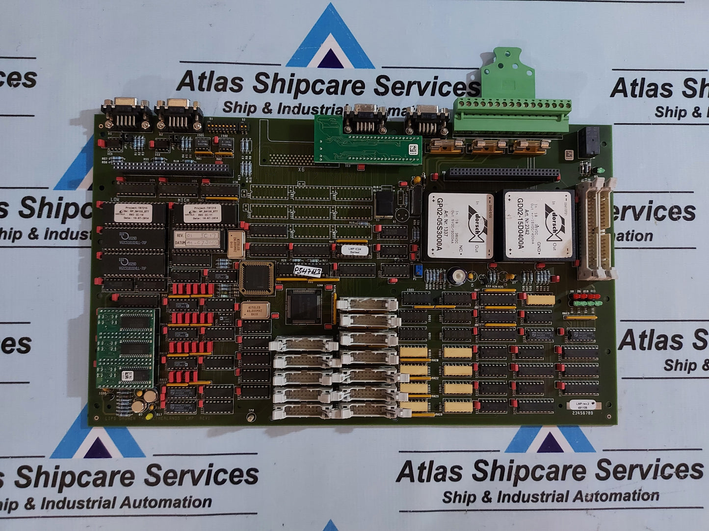 LIPS DRUNEN LMP REV1 PCB CARD 23456789