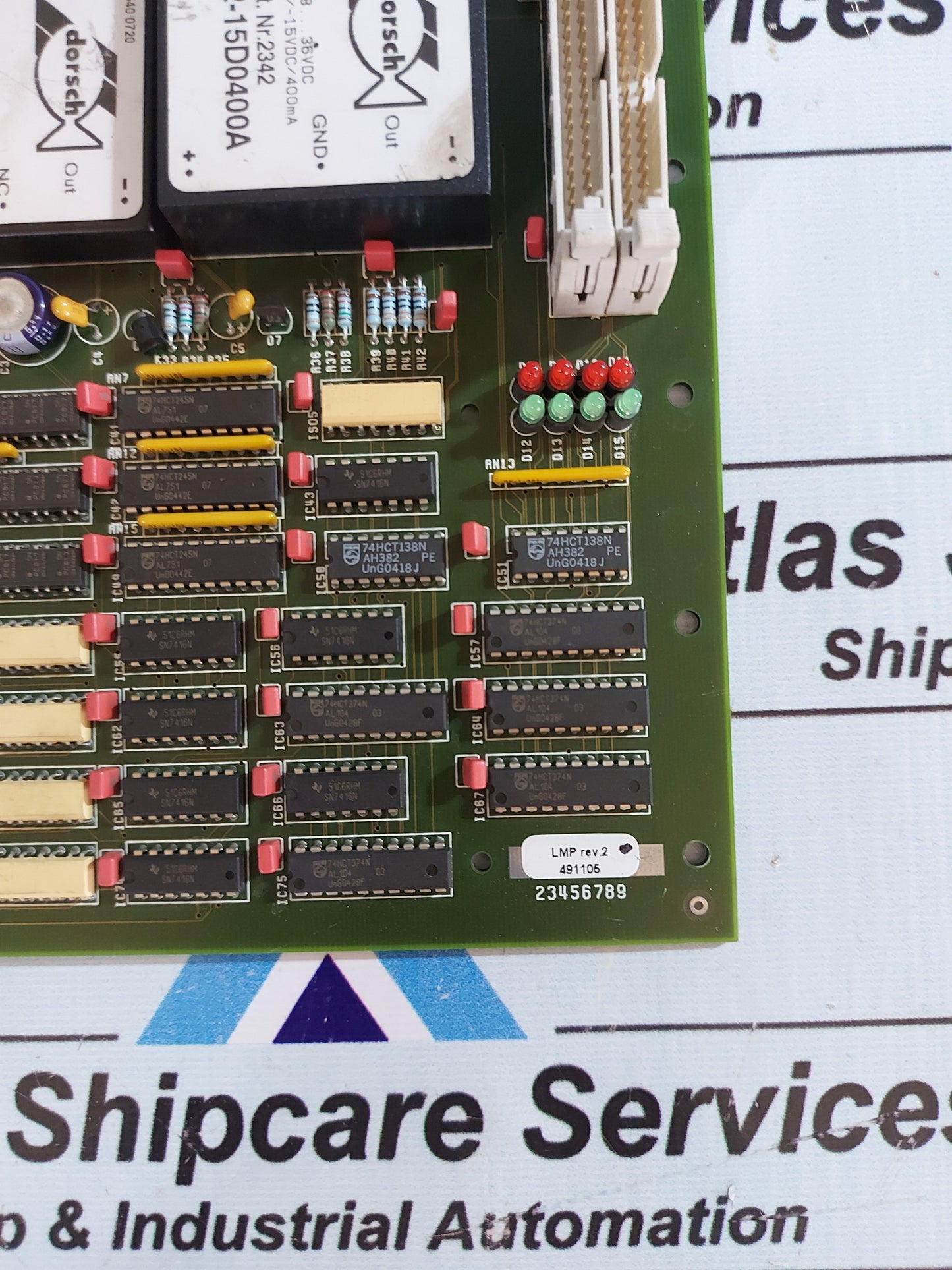 LIPS DRUNEN LMP REV1 PCB CARD 23456789