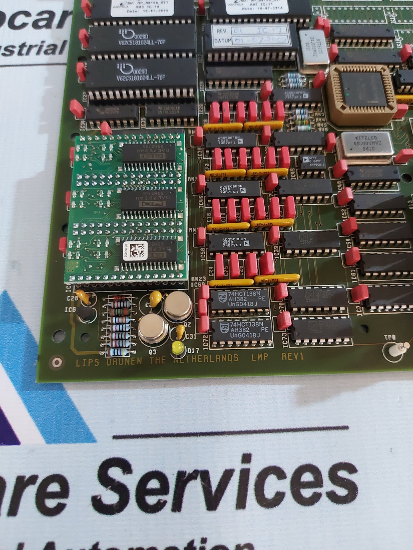 LIPS DRUNEN LMP REV1 PCB CARD 23456789