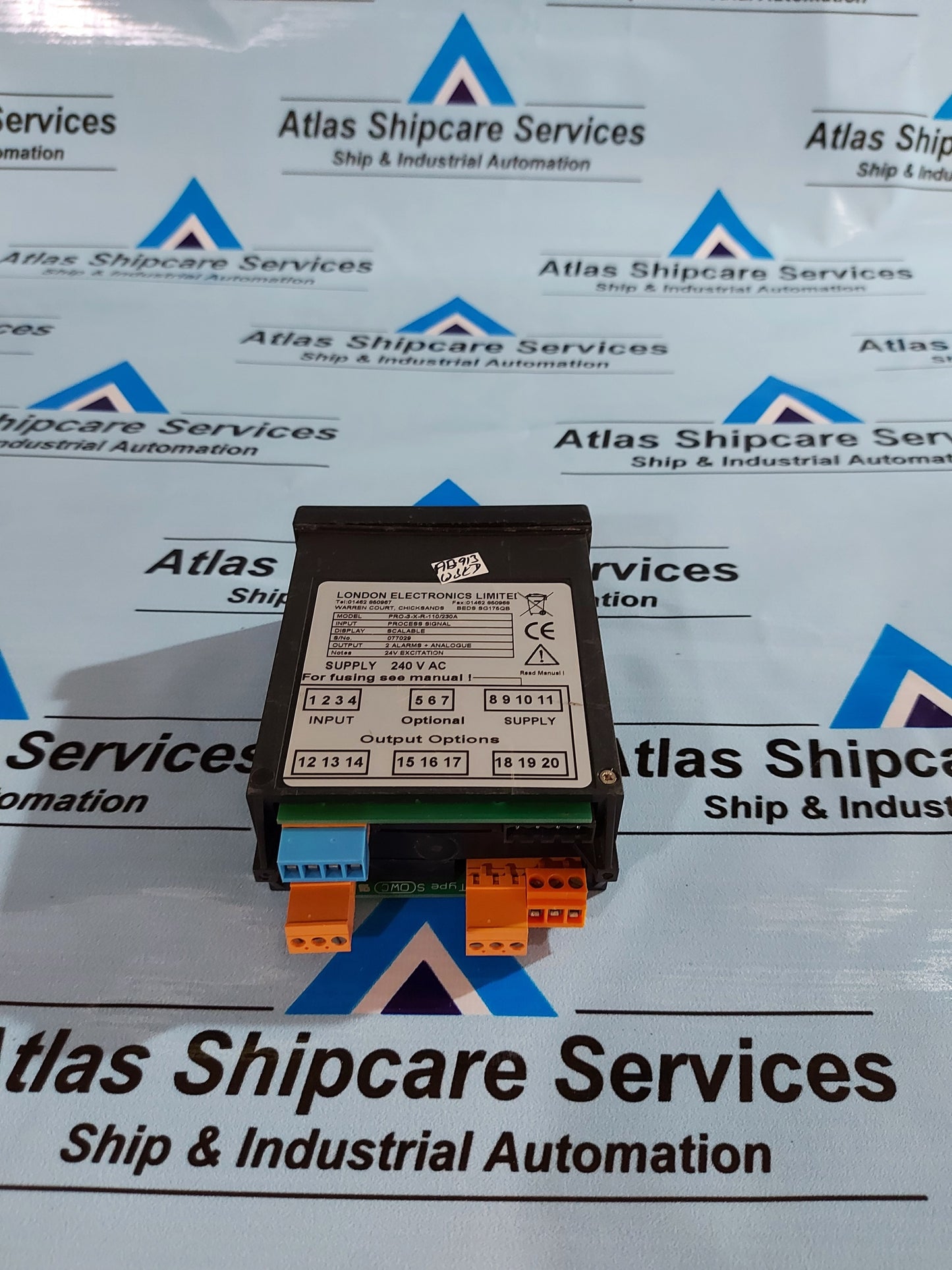 LONDON ELECTRONICS PRO-3-X-R-110/230A DISPLAY UNIT