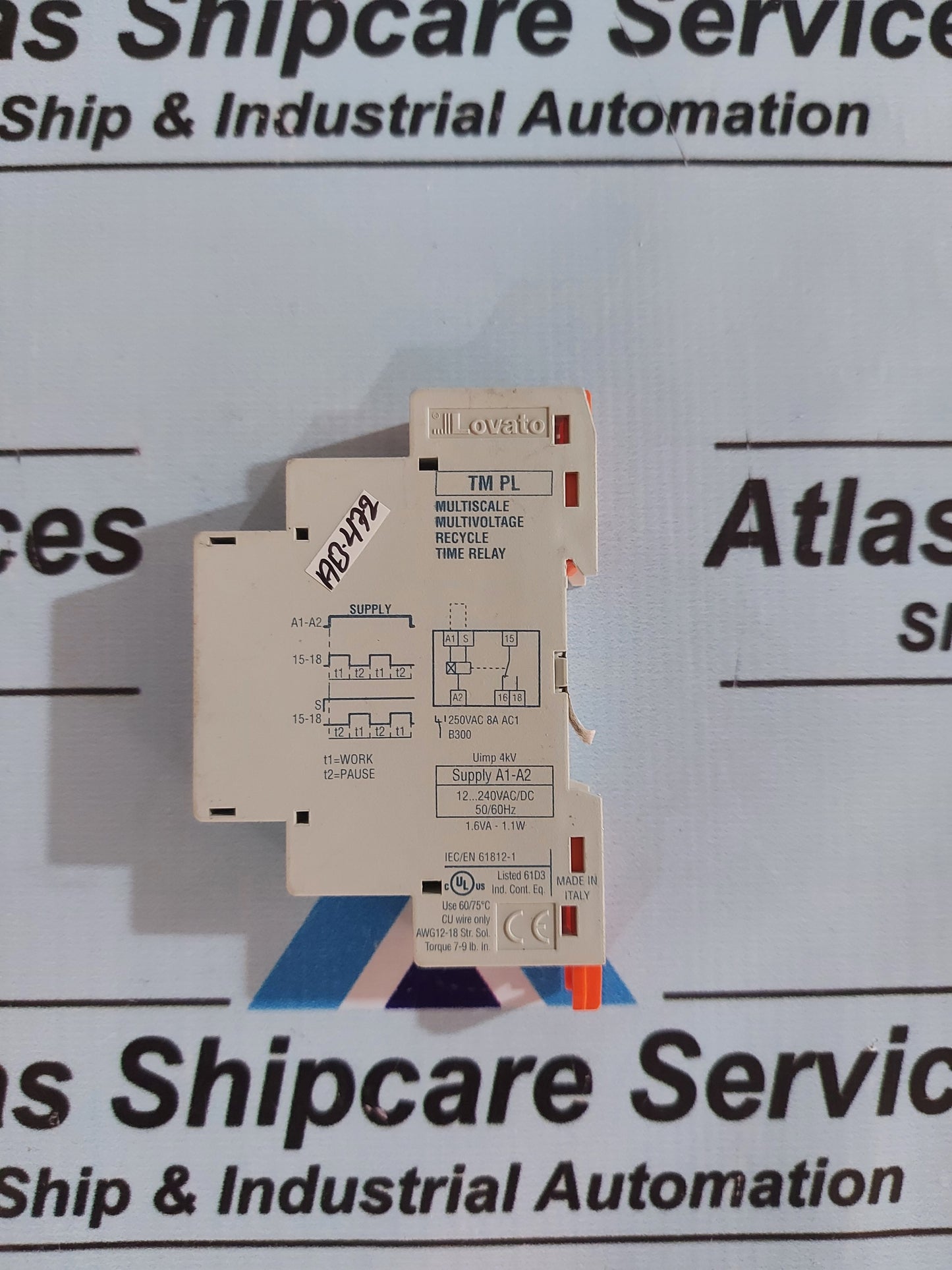 LOVATO TM PL RECYCLE TIME RELAY