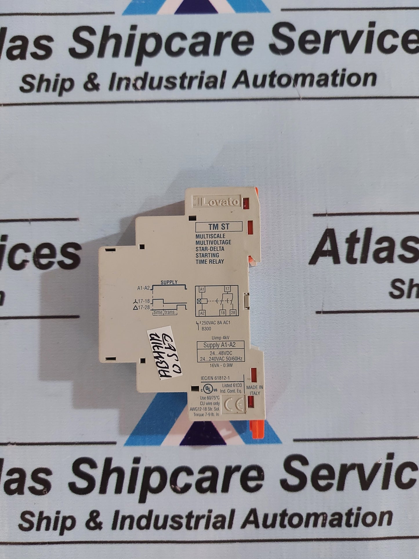 LOVATO TM ST STAR-DELTA STARTING TIME RELAY
