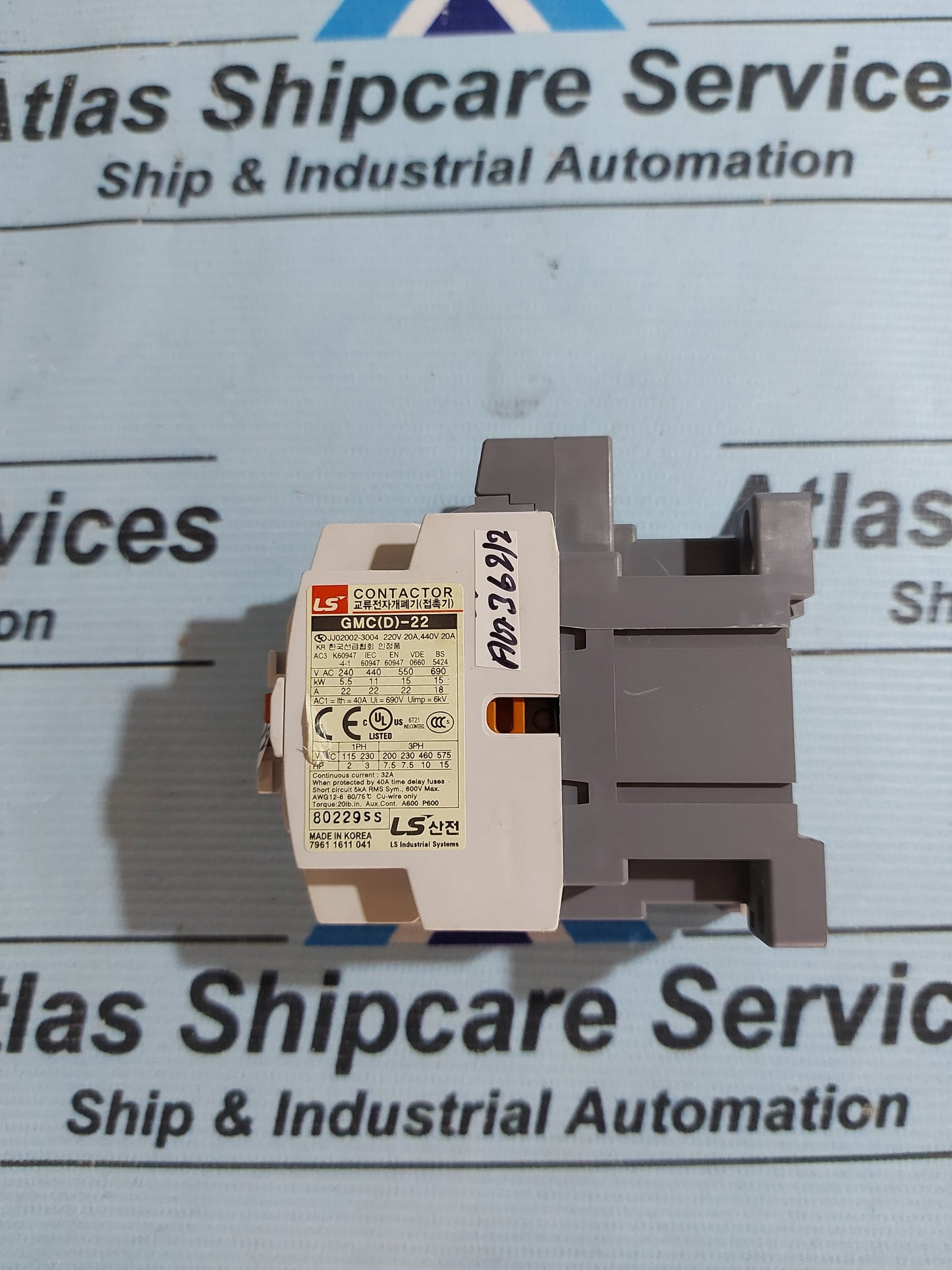 LS GMC-22 META MEC CONTACTOR GMC(D)-22 AG362