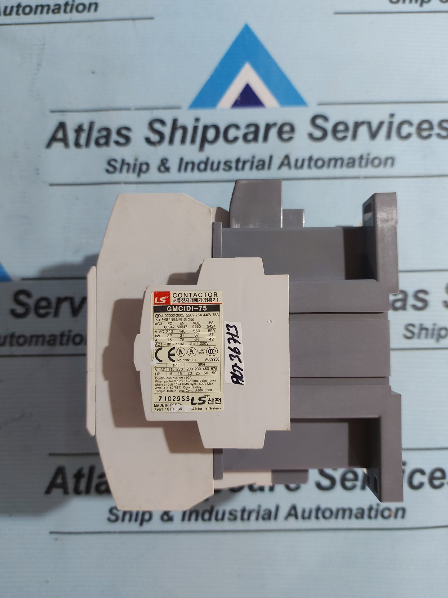 LS GMC-75 META MEC CONTACTOR GMC(D)-75 AG367
