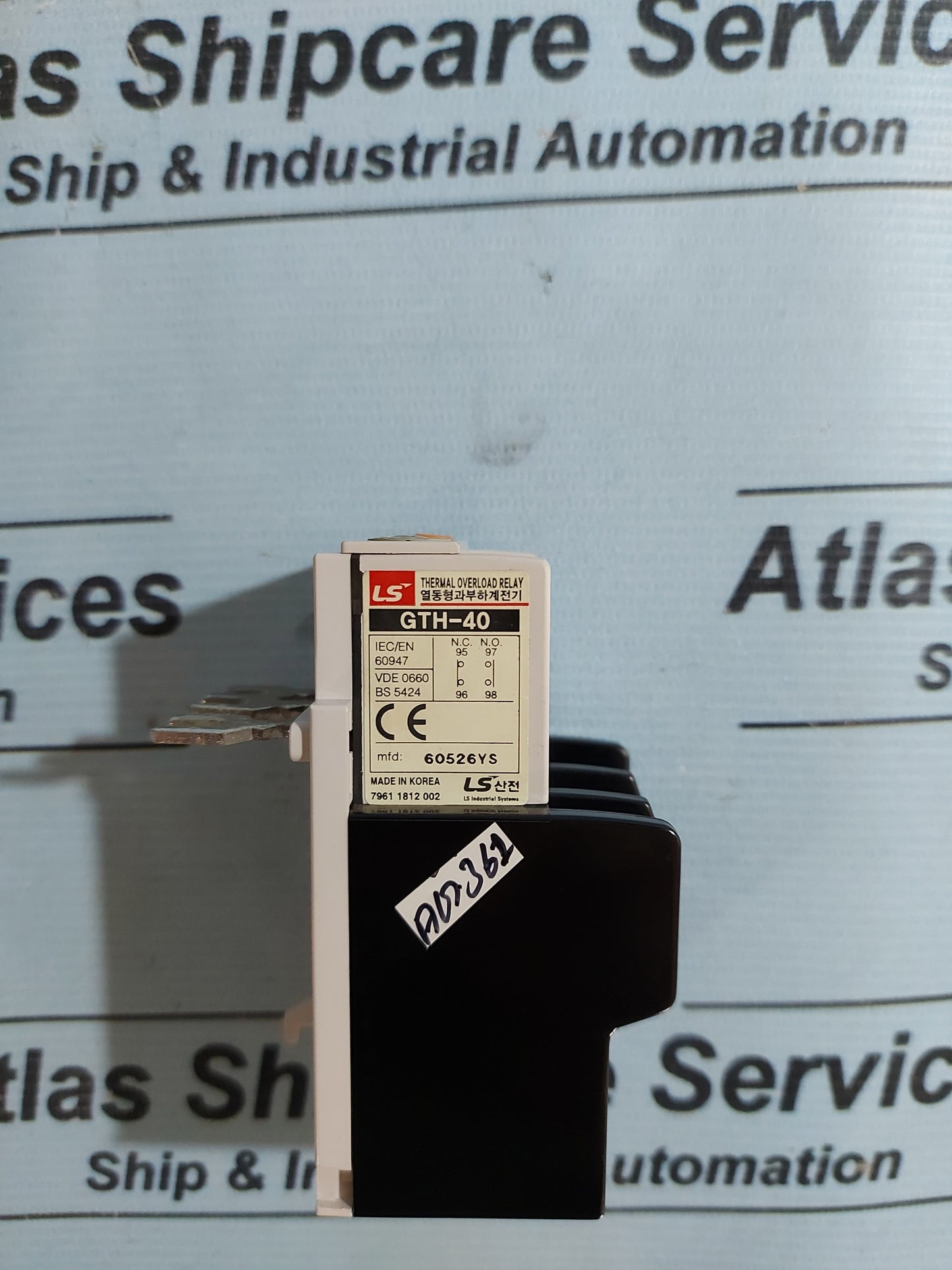 LS GTH-40 THERMAL OVERLOAD RELAY AG361