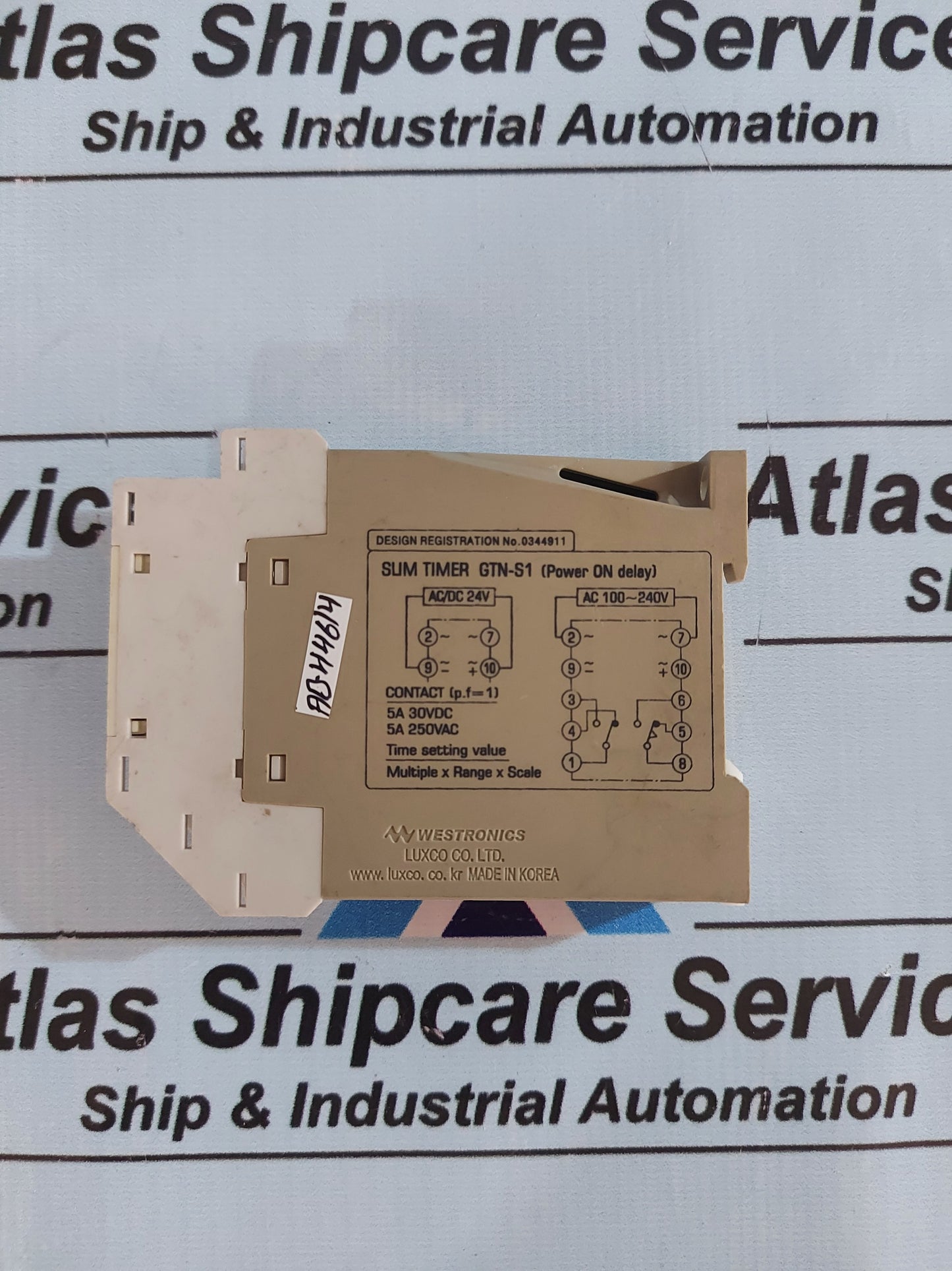 LUXCO GTN-S1 SLIM TIMER POWER ON RELAY