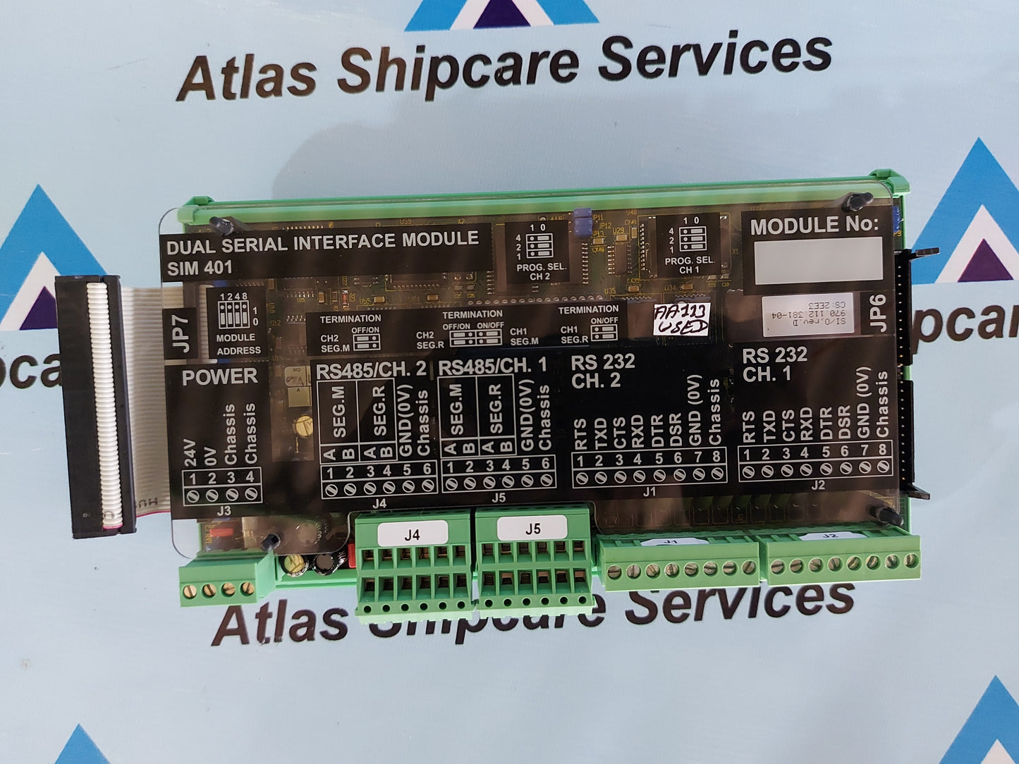 LYNGSO MARINE SIM 401 DUAL SERIAL INTERFACE MODULE PART.NO 962.002.300/04-B