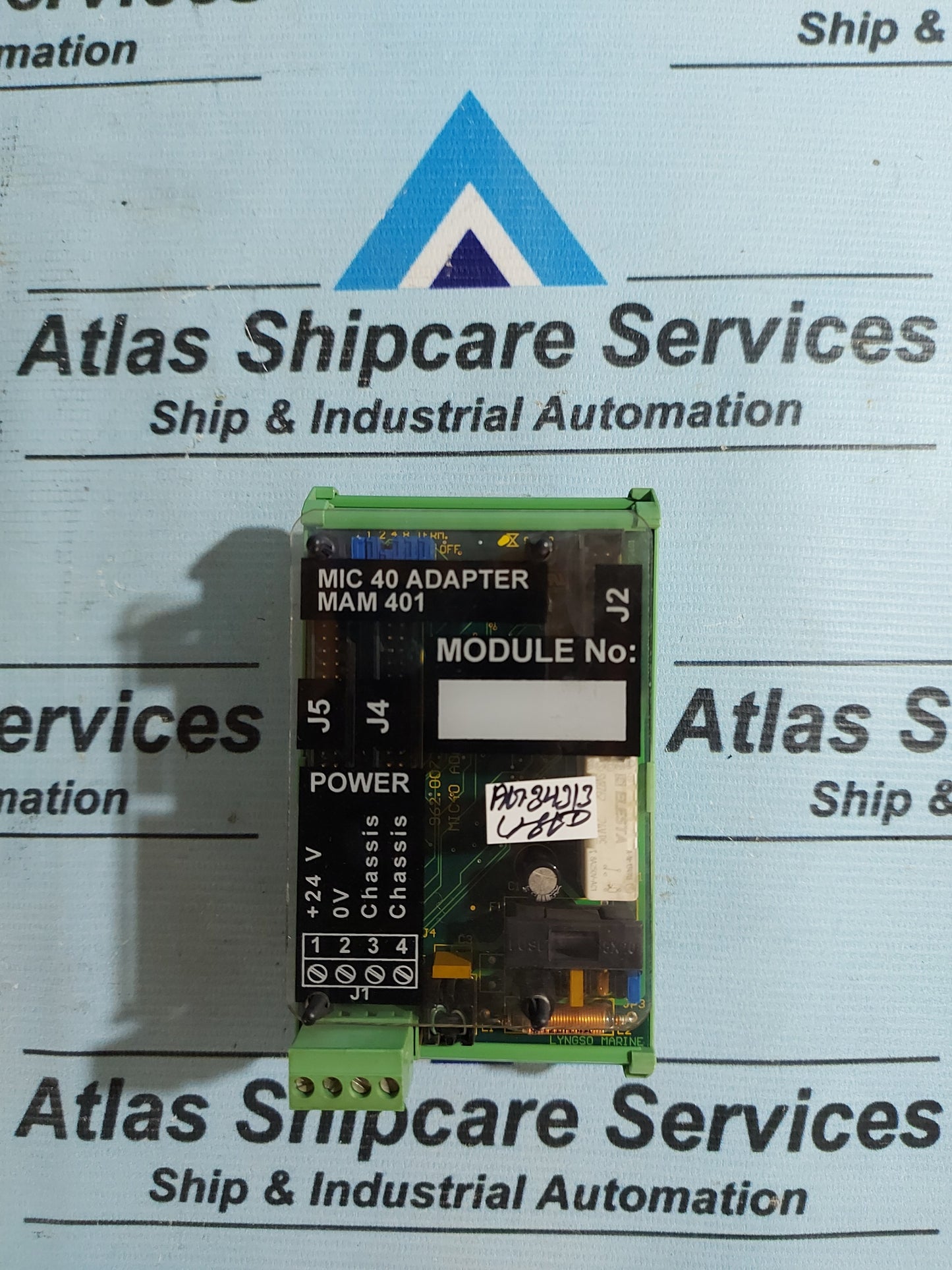 LYNGSO MARINE/STN ATLAS MAM 401|MIC 40 ADAPTER MODULE P/N 962.002.900C AG343